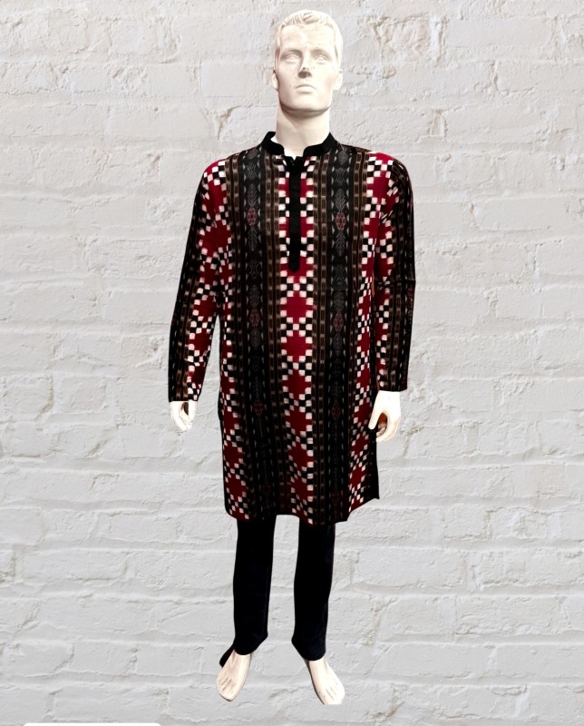 Odisha  Handloom Cotton Weaved Long Kurta for Men By Youfunky