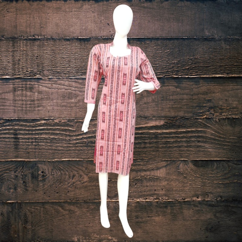 Nuapatana  Handloom Pure Cotton Kurti for Women By Youfunky