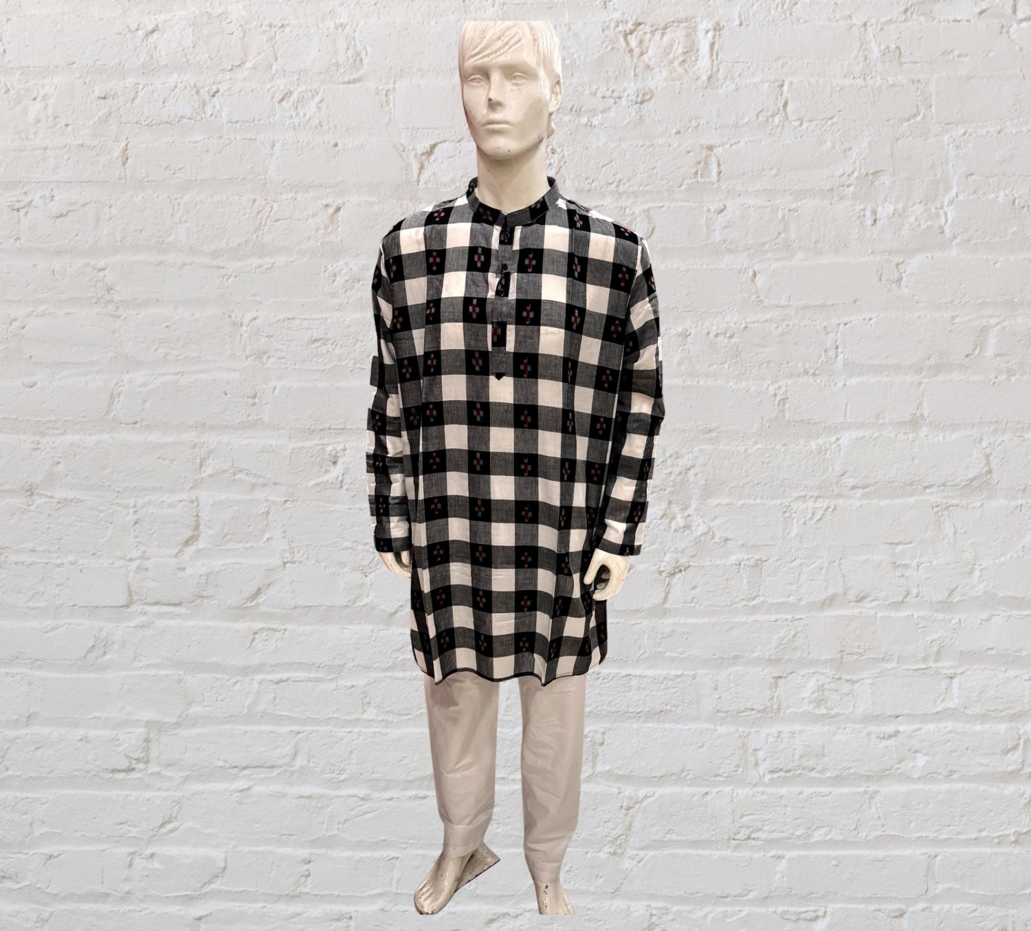 Odisha  Handloom Pure Cotton Long Kurta for Men By Youfunky